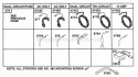 Alternator Chart Diagram and Parts List for  Briggs and Stratton Engine